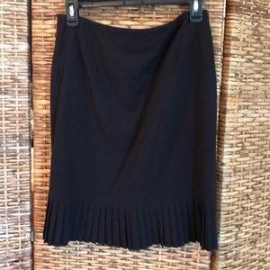 Dressy pencil skirt with pleats